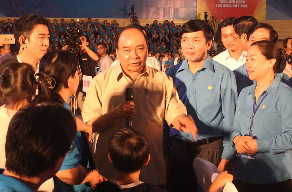 Thu tuong: 'Phai doi xu binh dang voi nguoi lao dong' hinh anh