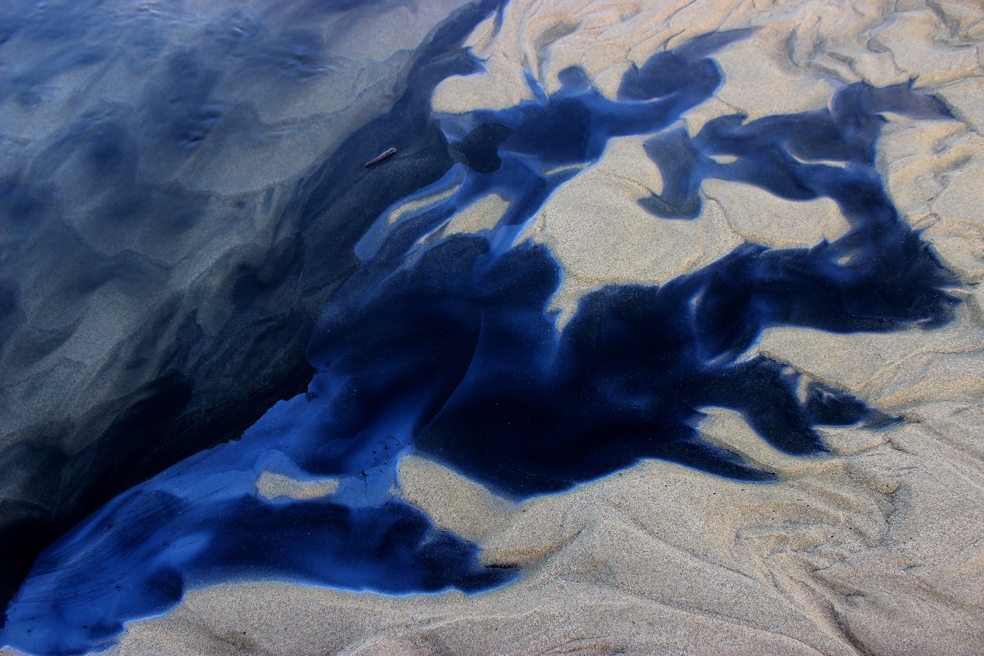 Nuoc thai chay ra bai bien Da Nang anh 11