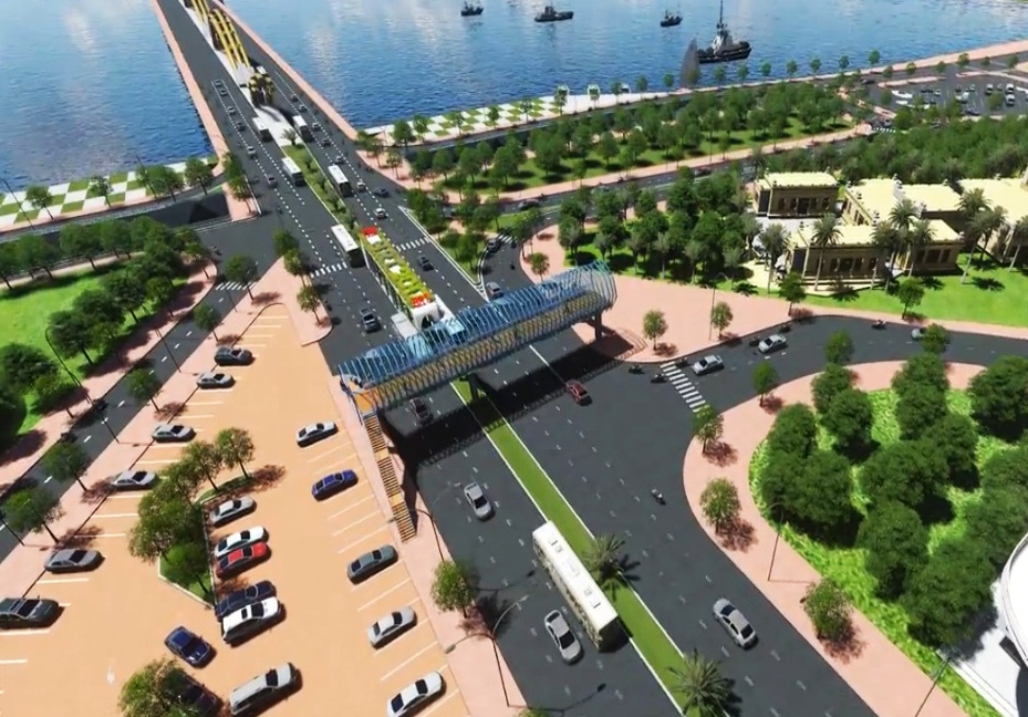 Da Nang muon xay them nut giao thong phia tay cau Rong hinh anh