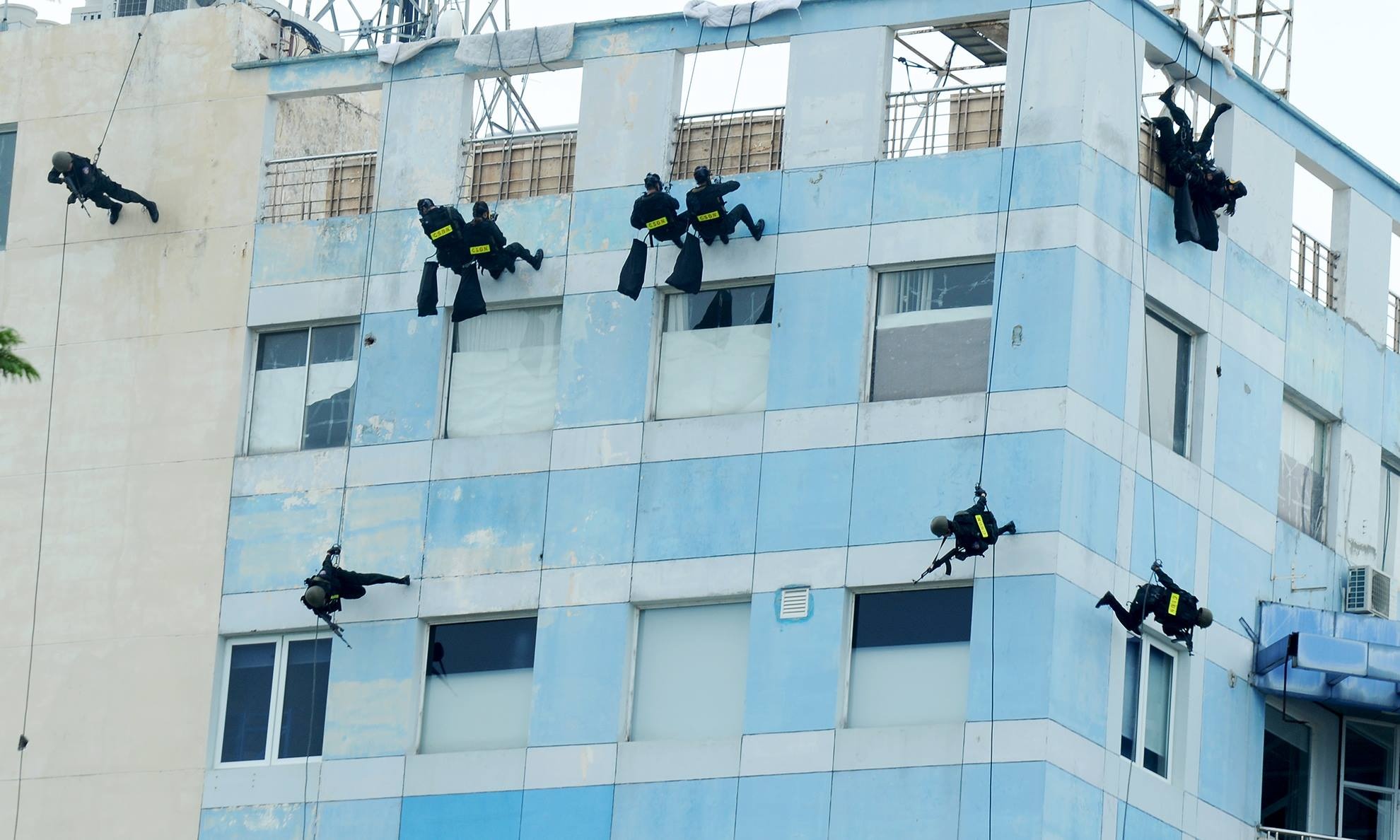 Thu tuong Nguyen Xuan Phuc du tong duyet phuong an bao ve APEC anh 2