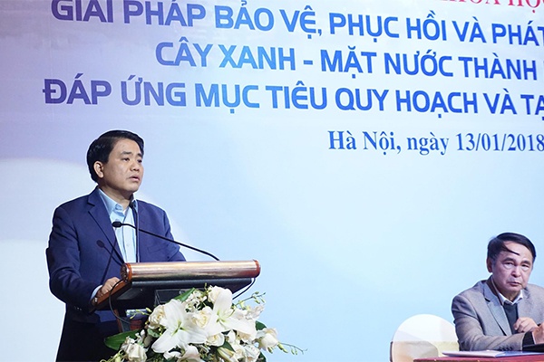 Chủ tịch Hà Nội nói về việc cây xanh bị chết ảnh 1 Chu tich Ha Noi noi ve viec cay xanh bi chet anh 1