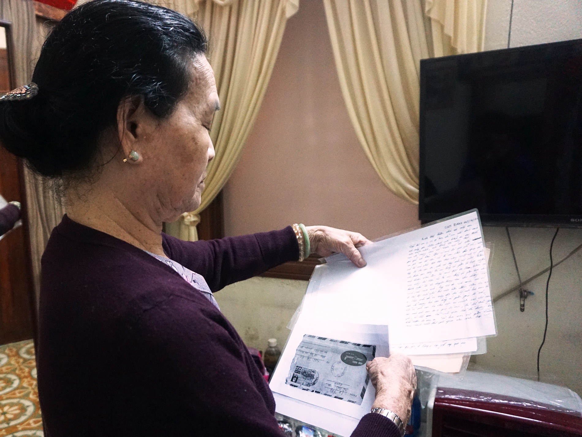 Buc thu cuoi cung cua liet sy Gac Ma gui me truoc ngay hy sinh hinh anh