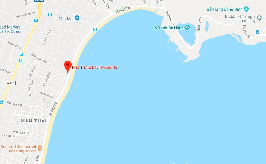 Nha trung bay Hoang Sa o Da Nang anh 11