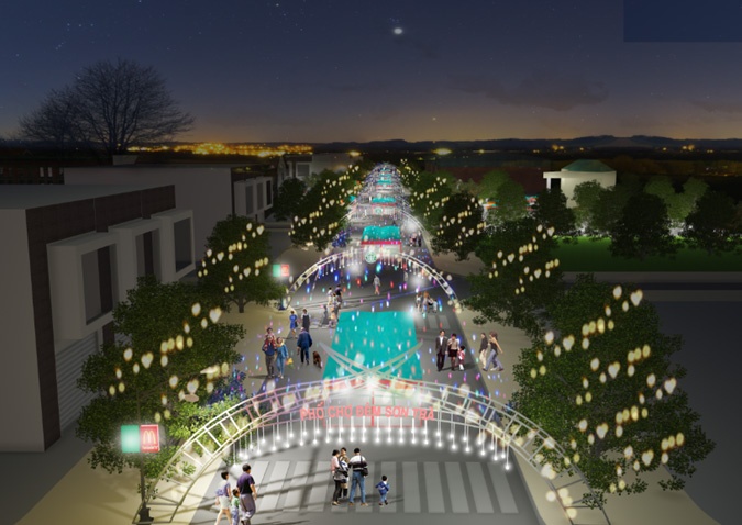 Da Nang xay dung pho cho dem Son Tra hinh anh