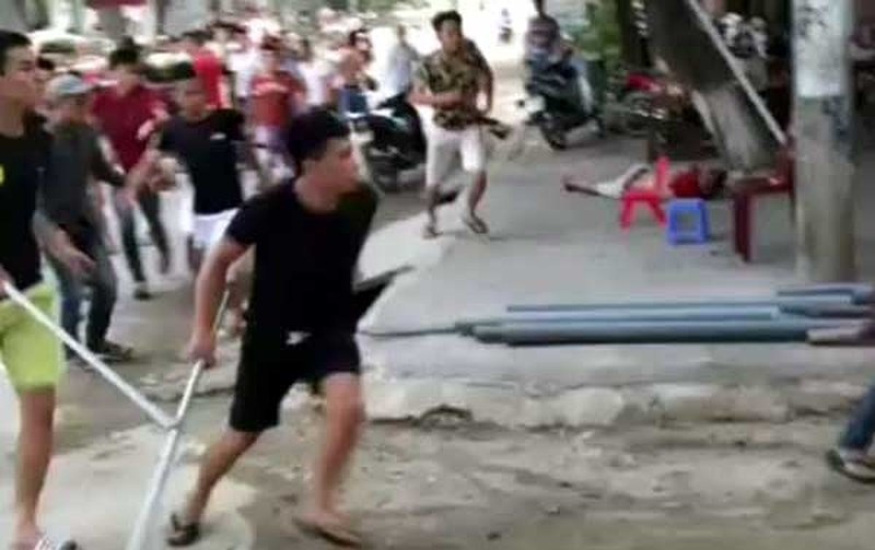 Truy sat tren duong, 2 nguoi thuong vong hinh anh