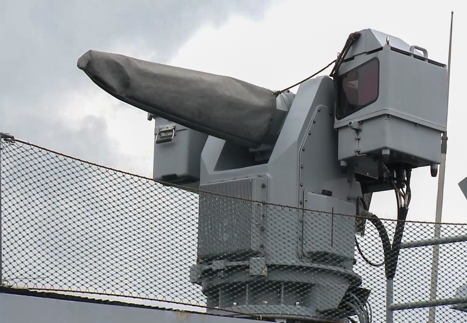 Tau tuan tra cua Hai quan Brunei cap cang Tien Sa hinh anh