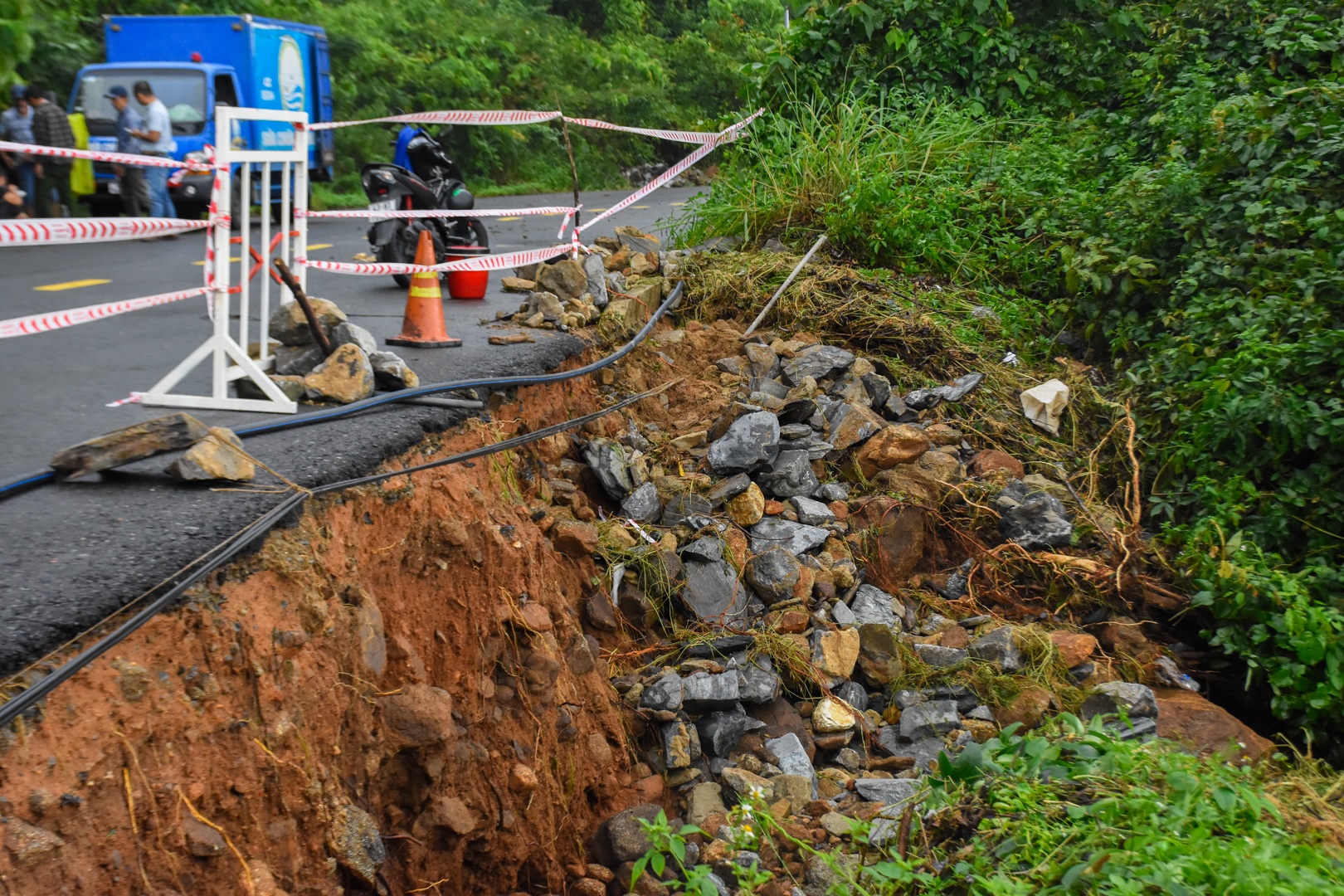 Mua lon gay sat lo rung quoc gia Son Tra hinh anh