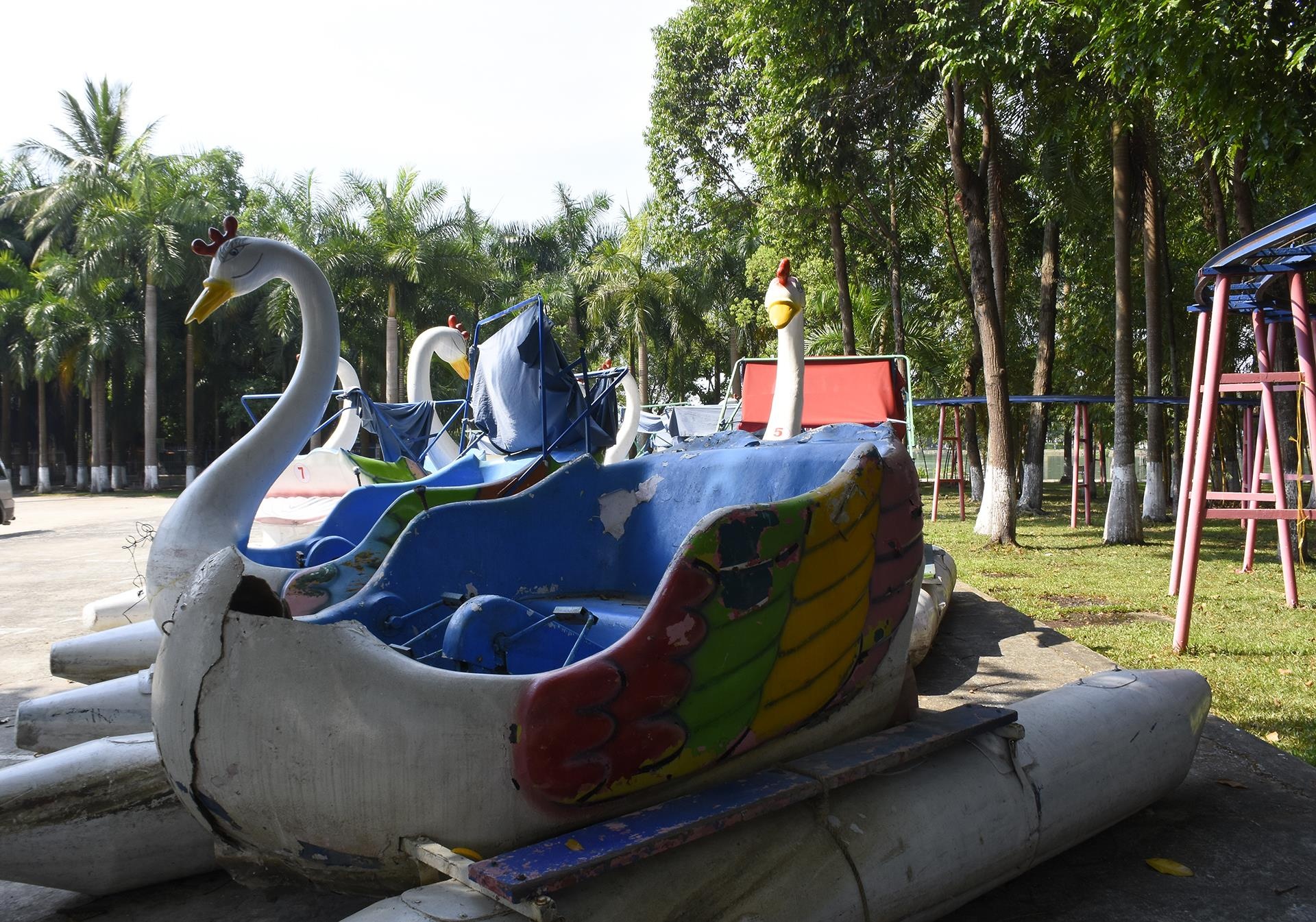 Nhech nhac o cong vien lon nhat Da Nang anh 11