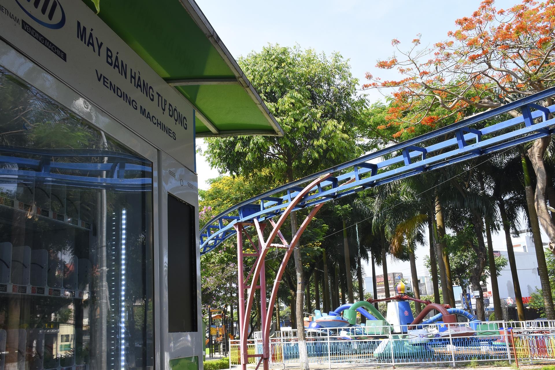 Nhech nhac o cong vien lon nhat Da Nang anh 6