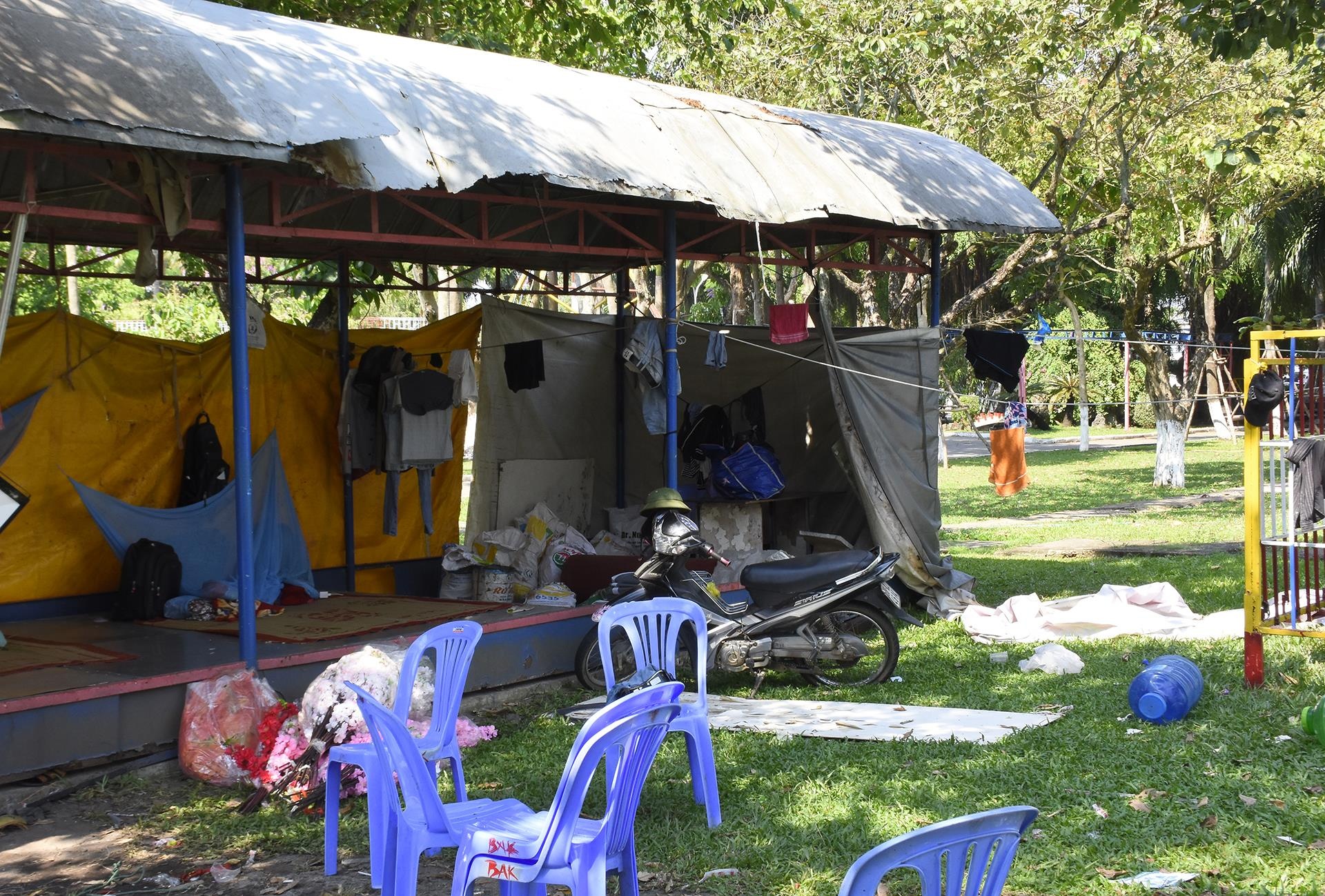 Nhech nhac o cong vien lon nhat Da Nang anh 8