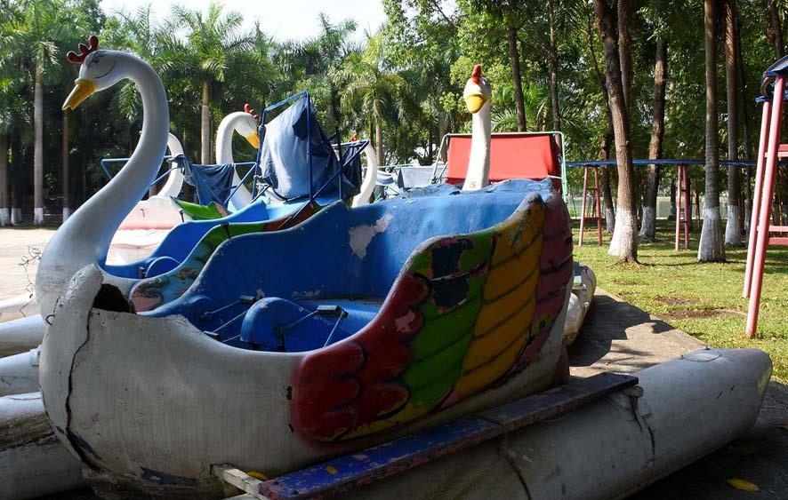 Canh hoang tan, nhech nhac o cong vien lon nhat Da Nang hinh anh