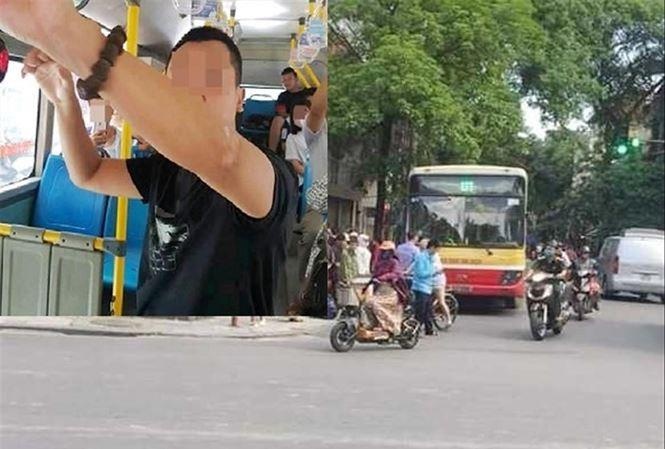 Hành khách thủ dâm trên xe buýt ảnh 1 Hanh khach thu dam tren xe buyt anh 1