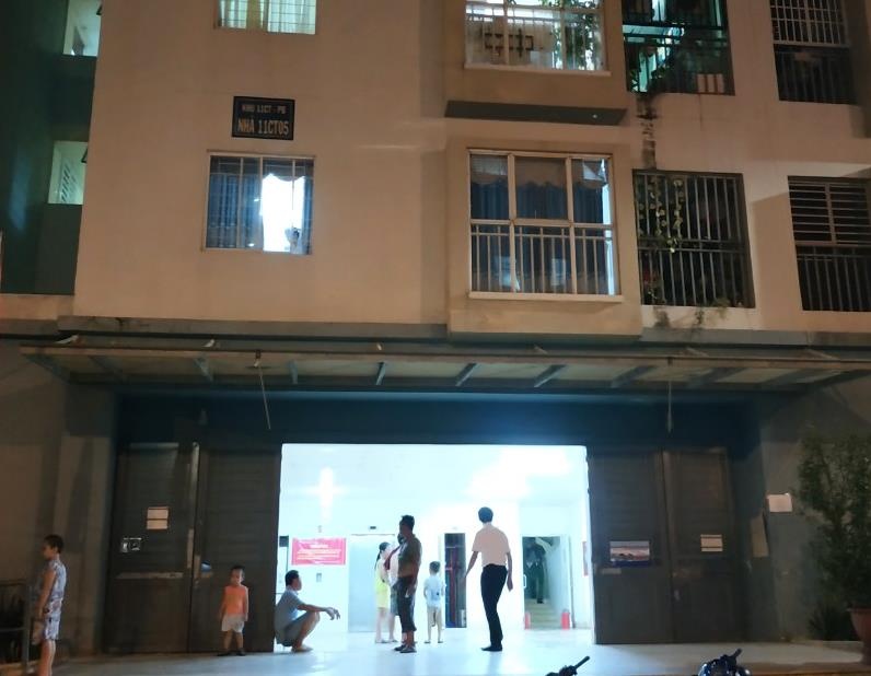 Hien truong chay can ho tang 11 chung cu o Da Nang hinh anh