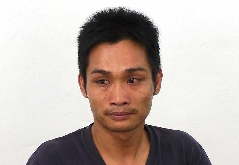 Cong an Da Nang bat nguoi cha khai giet con nem xac xuong song Han hinh anh