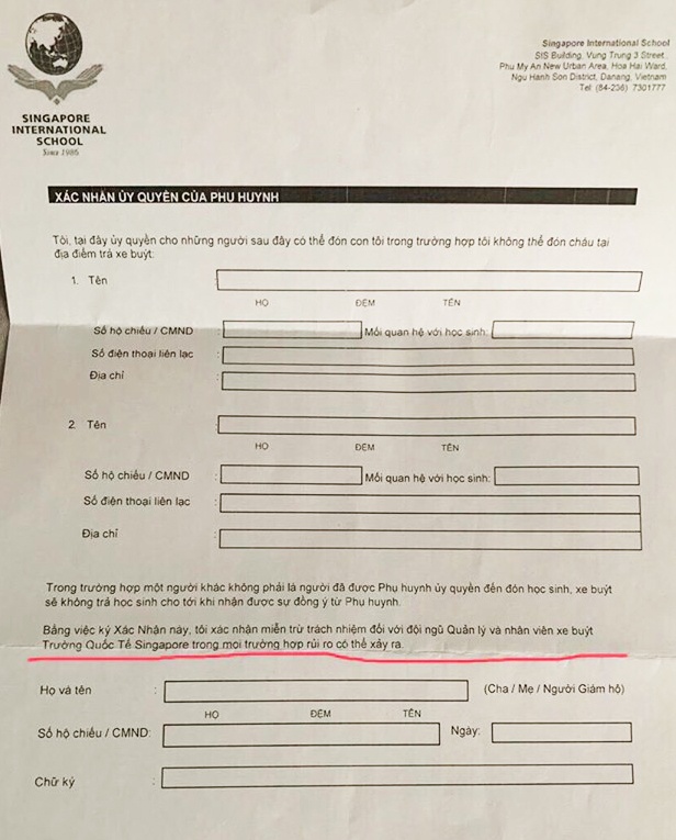 Truong Quoc te Singapore bi phu huynh to cao anh 1