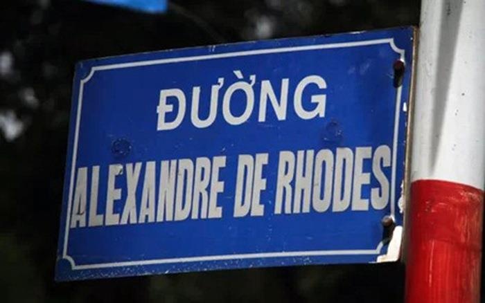 Da Nang dung dat ten duong Alexandre de Rhodes hinh anh