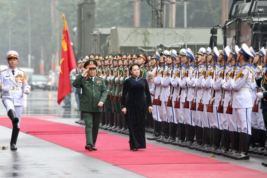 Thu tuong va Chu tich Quoc hoi du le ky niem ngay quan doi anh 5