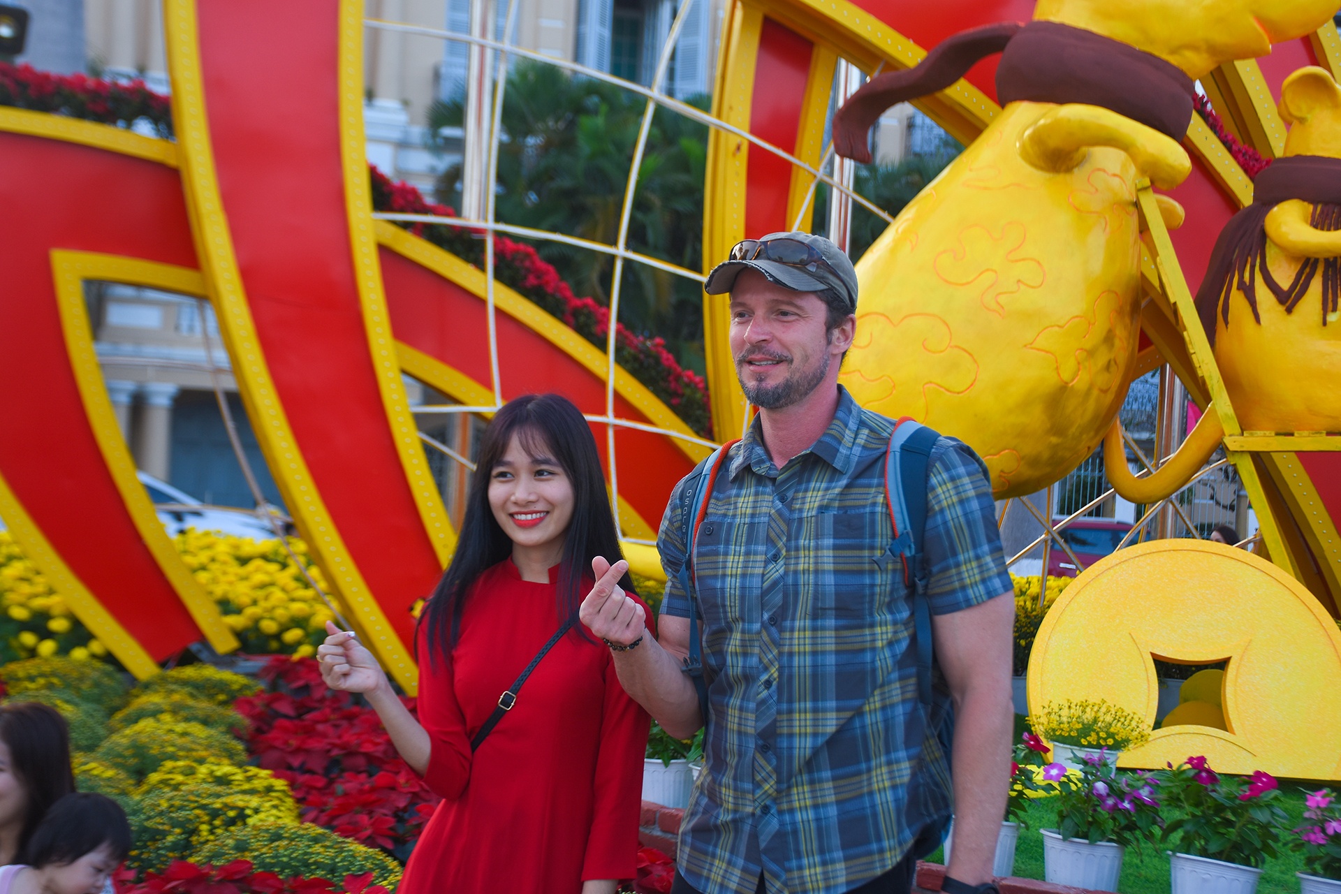 Duong hoa xuan Da Nang don khach tham quan anh 11