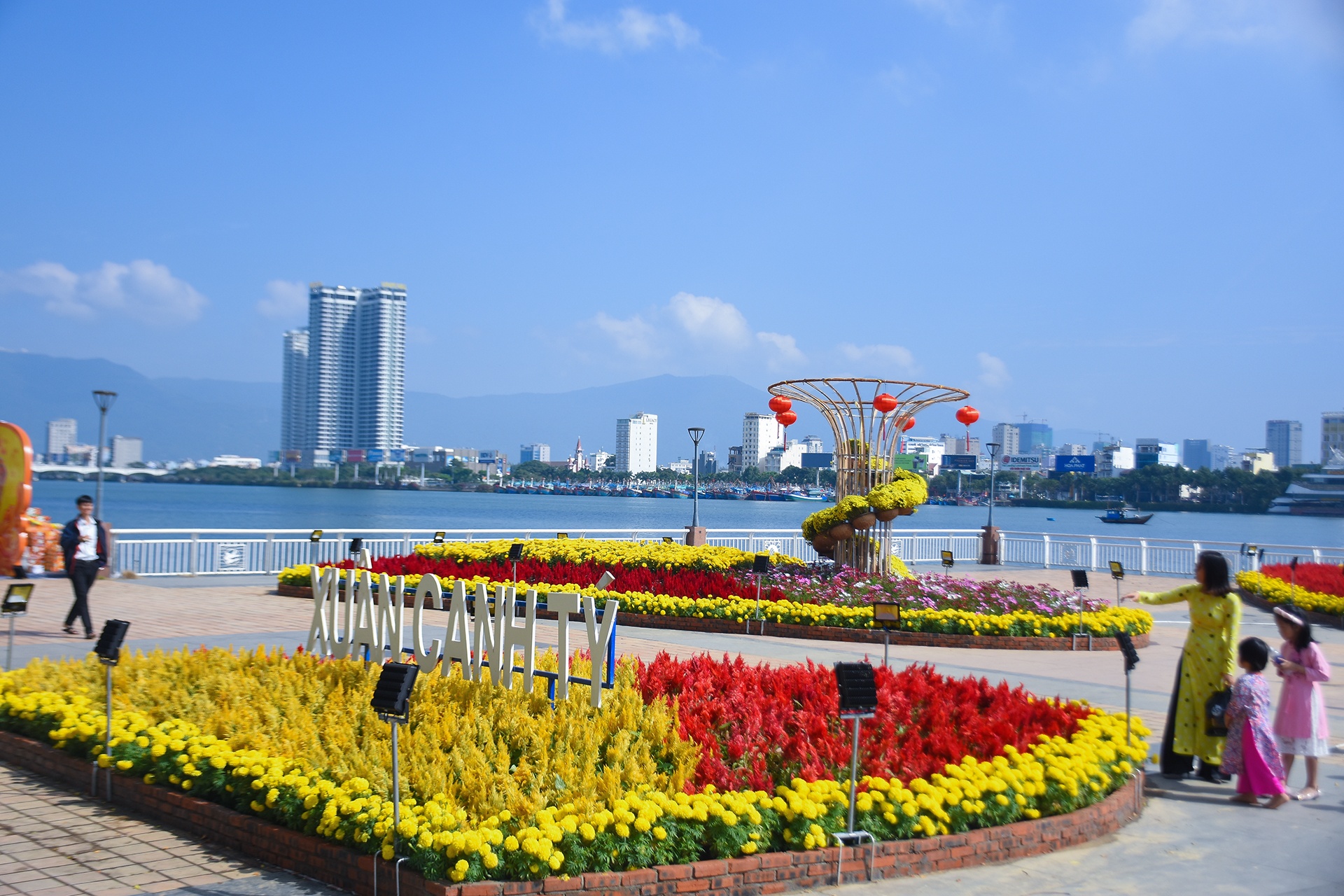 Duong hoa xuan Da Nang don khach tham quan anh 3