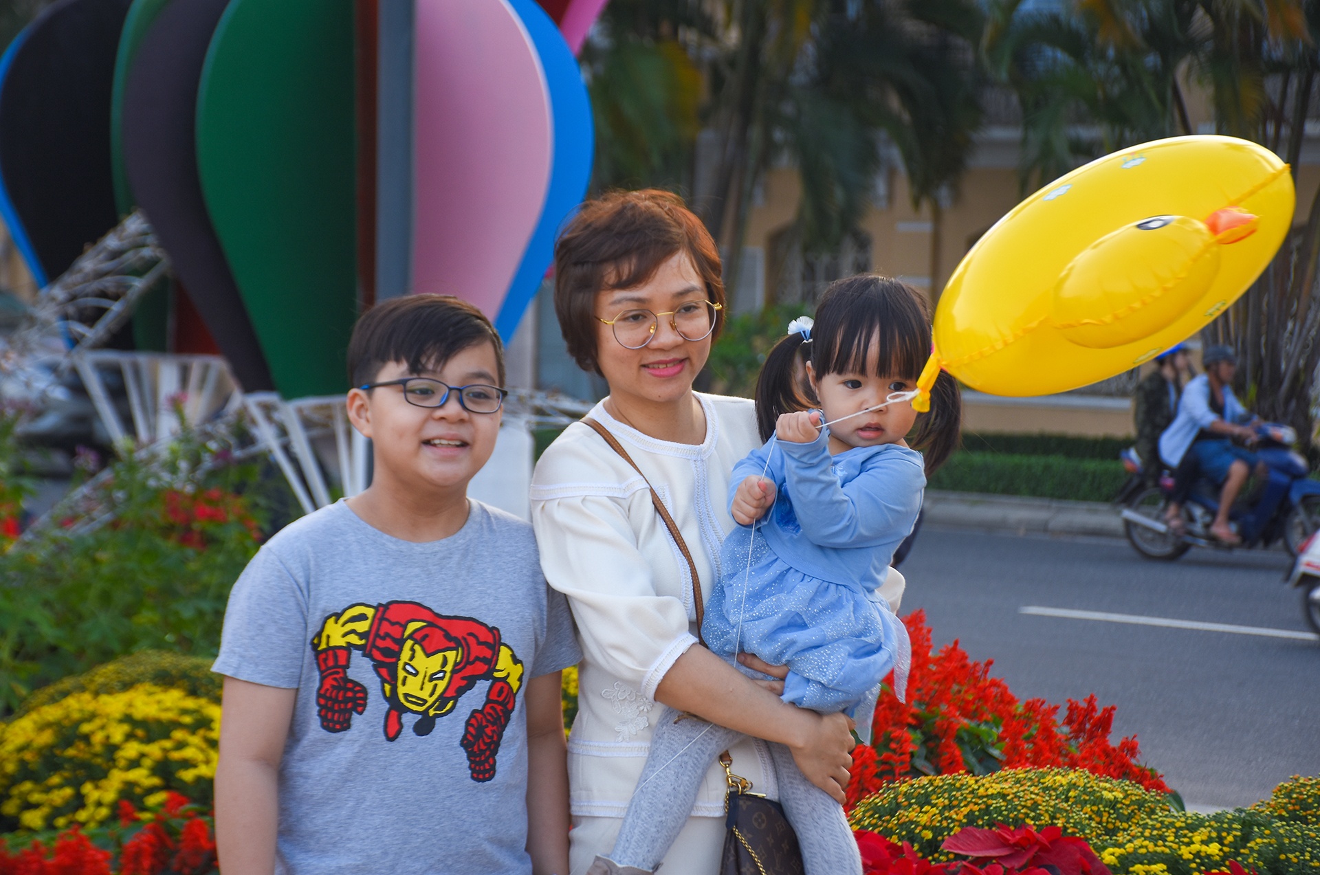 Duong hoa xuan Da Nang don khach tham quan anh 7