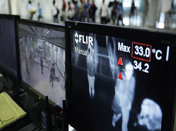 Lap may kiem soat dich virus la tu Trung Quoc tai san bay Da Nang hinh anh