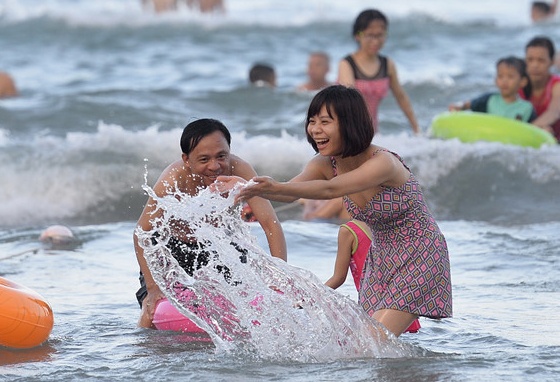 Du khach tap nap den Da Nang sau noi lo Covid-19 hinh anh