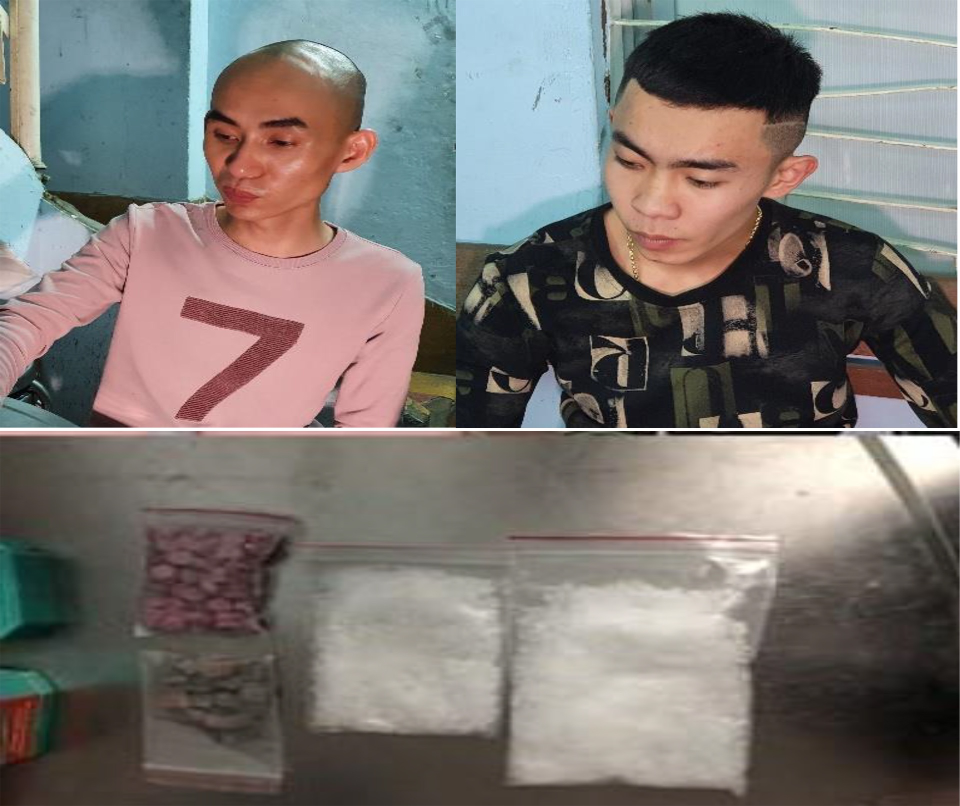 Bat 2 thanh nien Quang Tri buon ban ma tuy anh 1