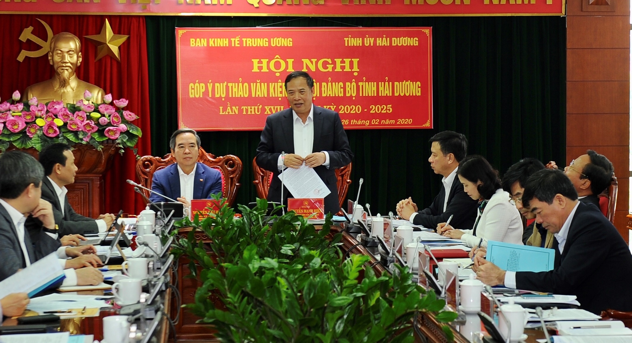 Ong Nguyen Van Binh noi ve dinh huong phat trien cong nghiep o Hai Duong anh 2