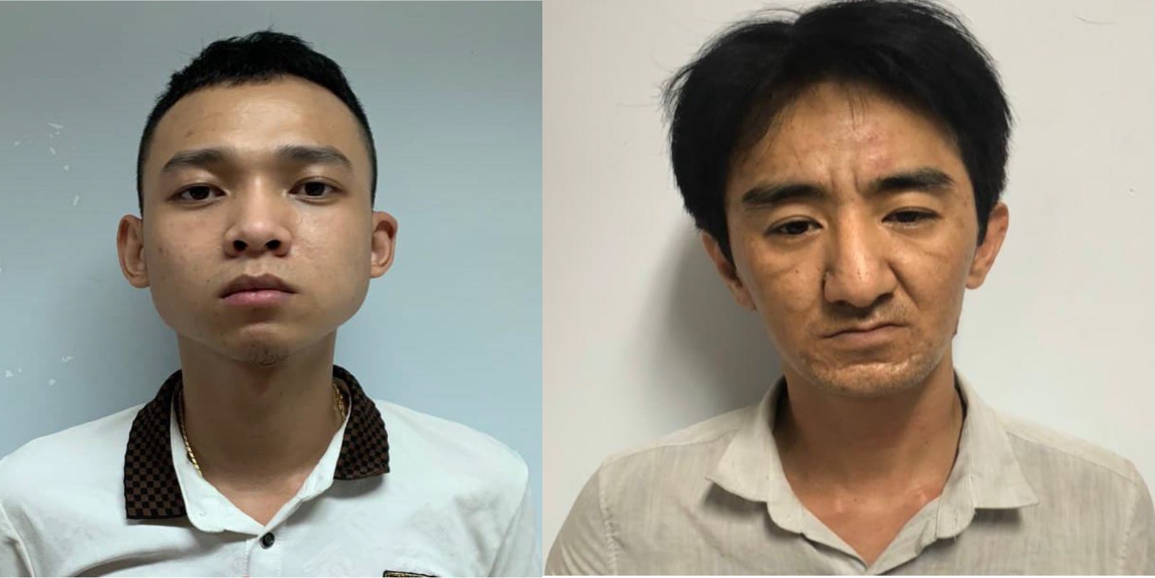 Canh sat mat phuc khong che 2 ten buon ma tuy anh 1