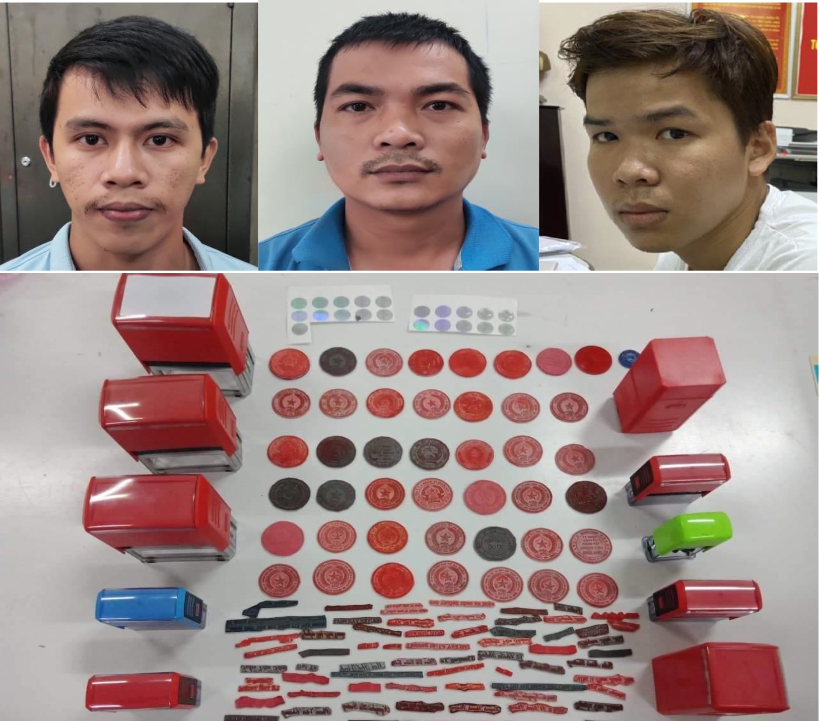 Làm giả thẻ công an ảnh 1 Lam gia the cong an anh 1