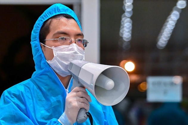 15 nguoi tu y roi benh vien dang phong toa o Da Nang hinh anh