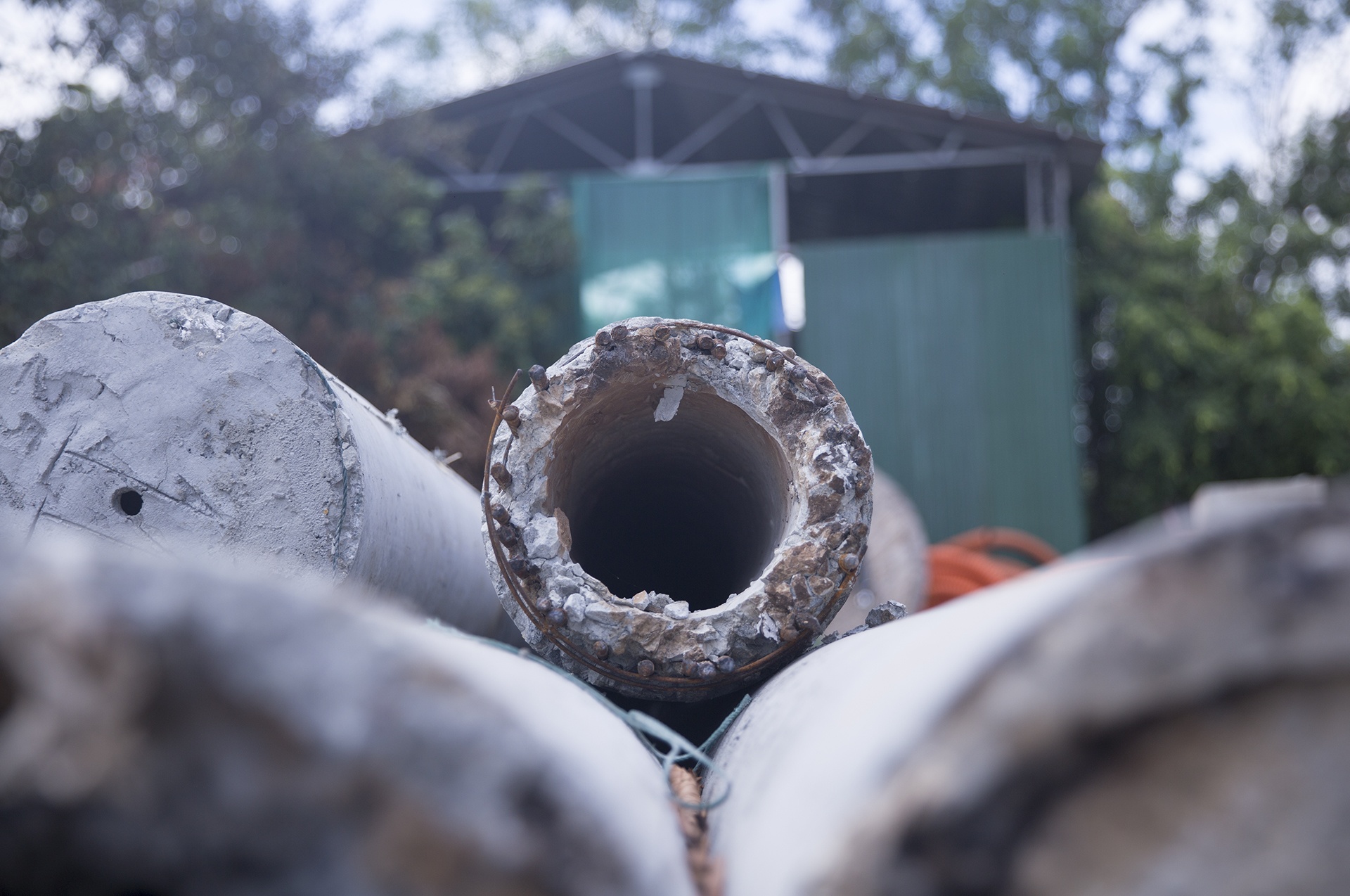 Cot dien gay hang loat o Thua Thien - Hue anh 9