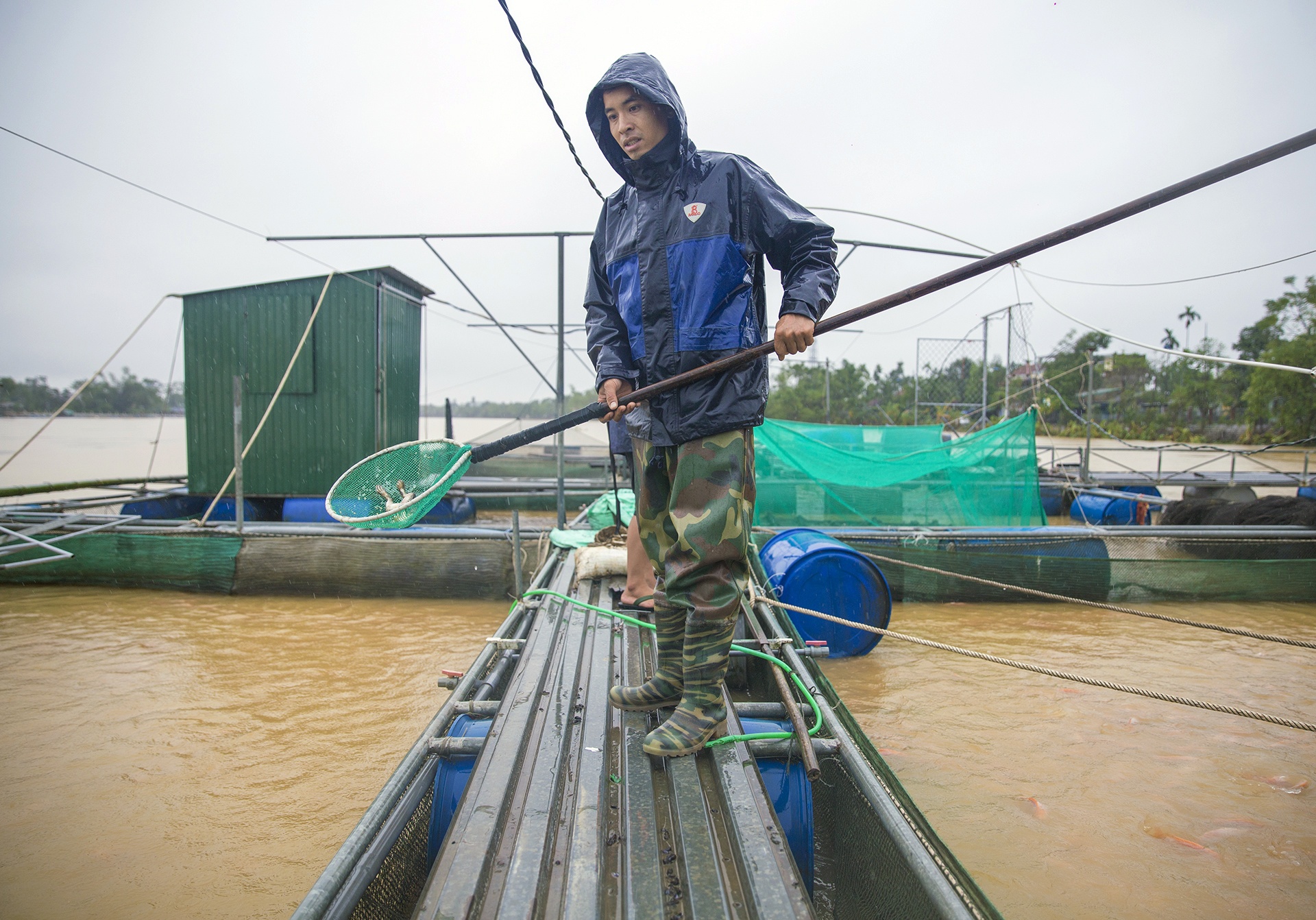 Nguoi dan Hue trang tay do mua lu anh 7