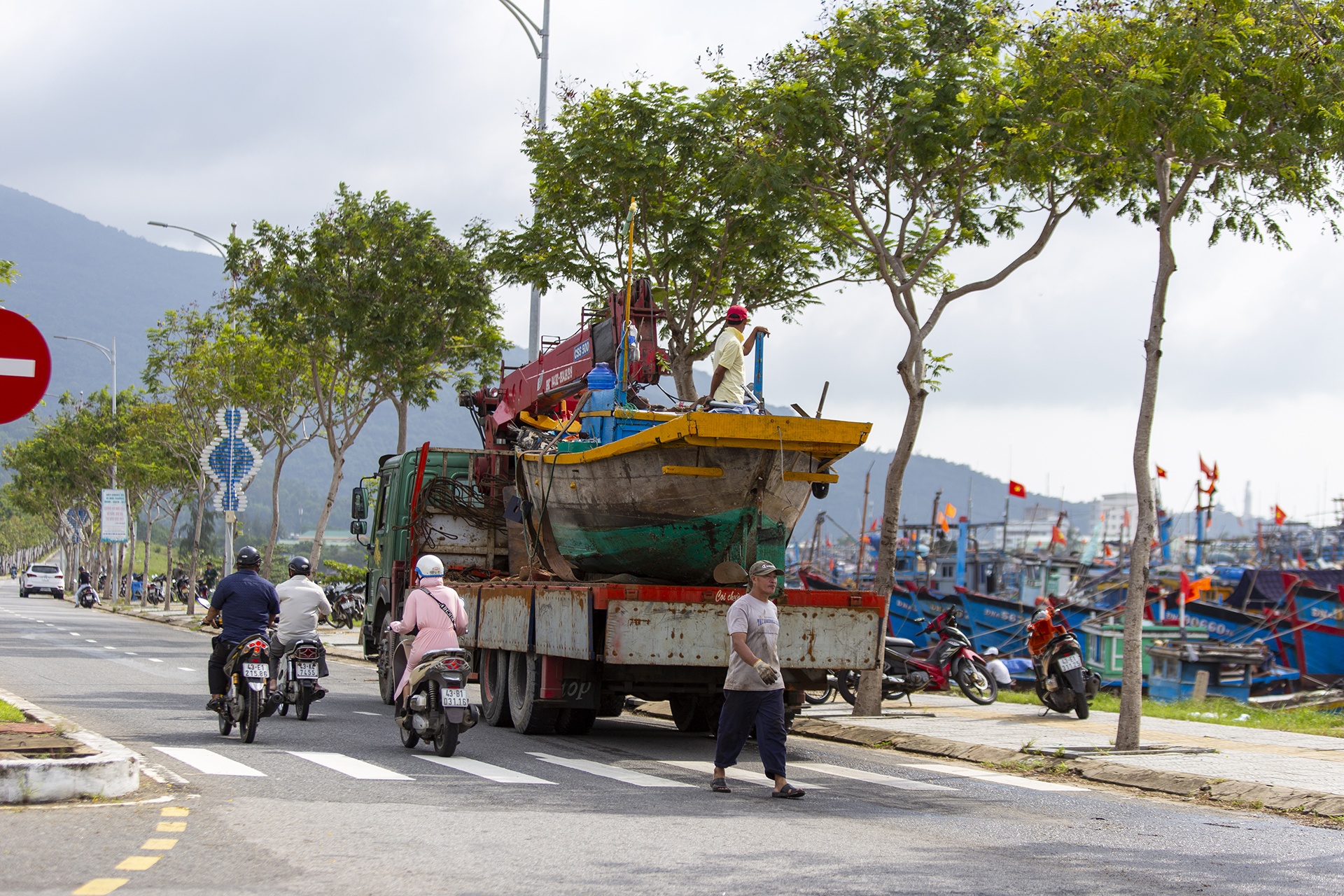 Dan Da Nang gia co nha cua tranh bao anh 9