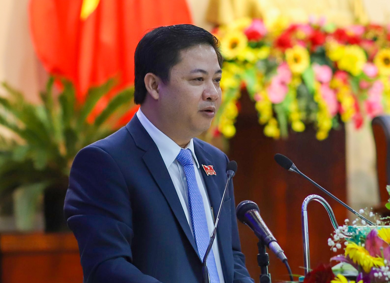 Ong Luong Nguyen Minh Triet  giu chuc Chu tich HDND TP Da Nang anh 1