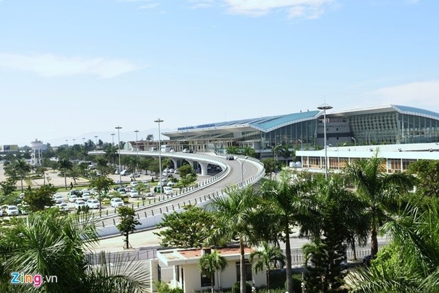 Xay duong ham qua san bay Da Nang anh 1