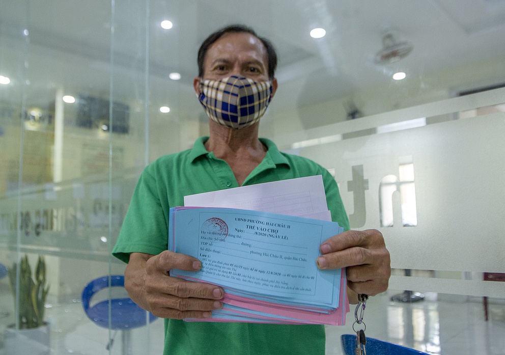 Cu 3 ngay, nguoi dan Da Nang duoc di cho mot lan hinh anh