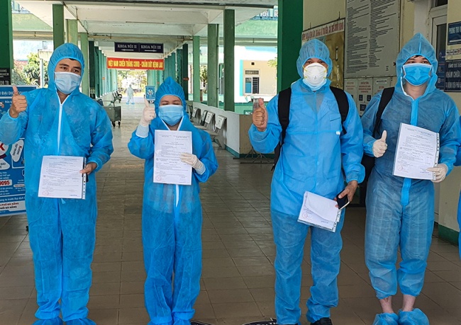 4 nguoi mac Covid-19 o Da Nang khoi benh anh 1