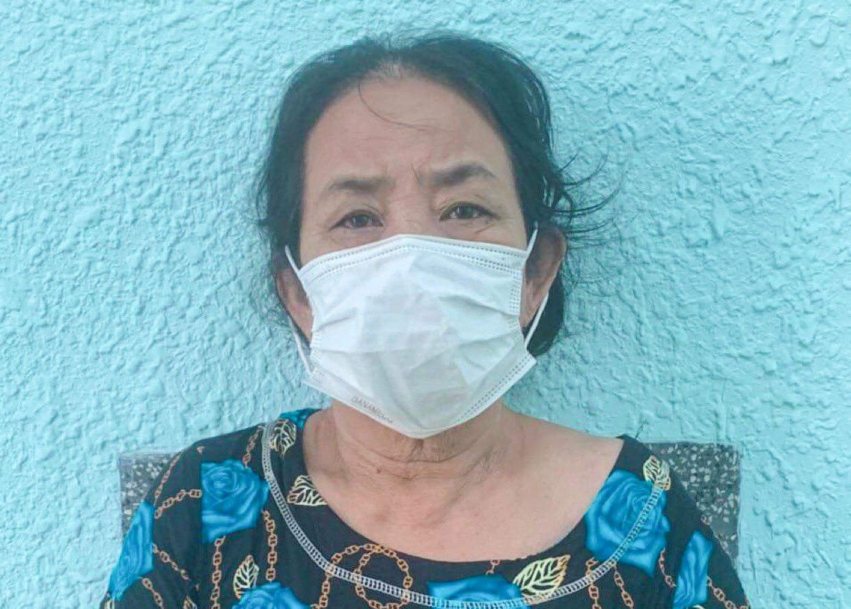 Tam giu nguoi phu nu to chuc danh bac tai nha rieng hinh anh