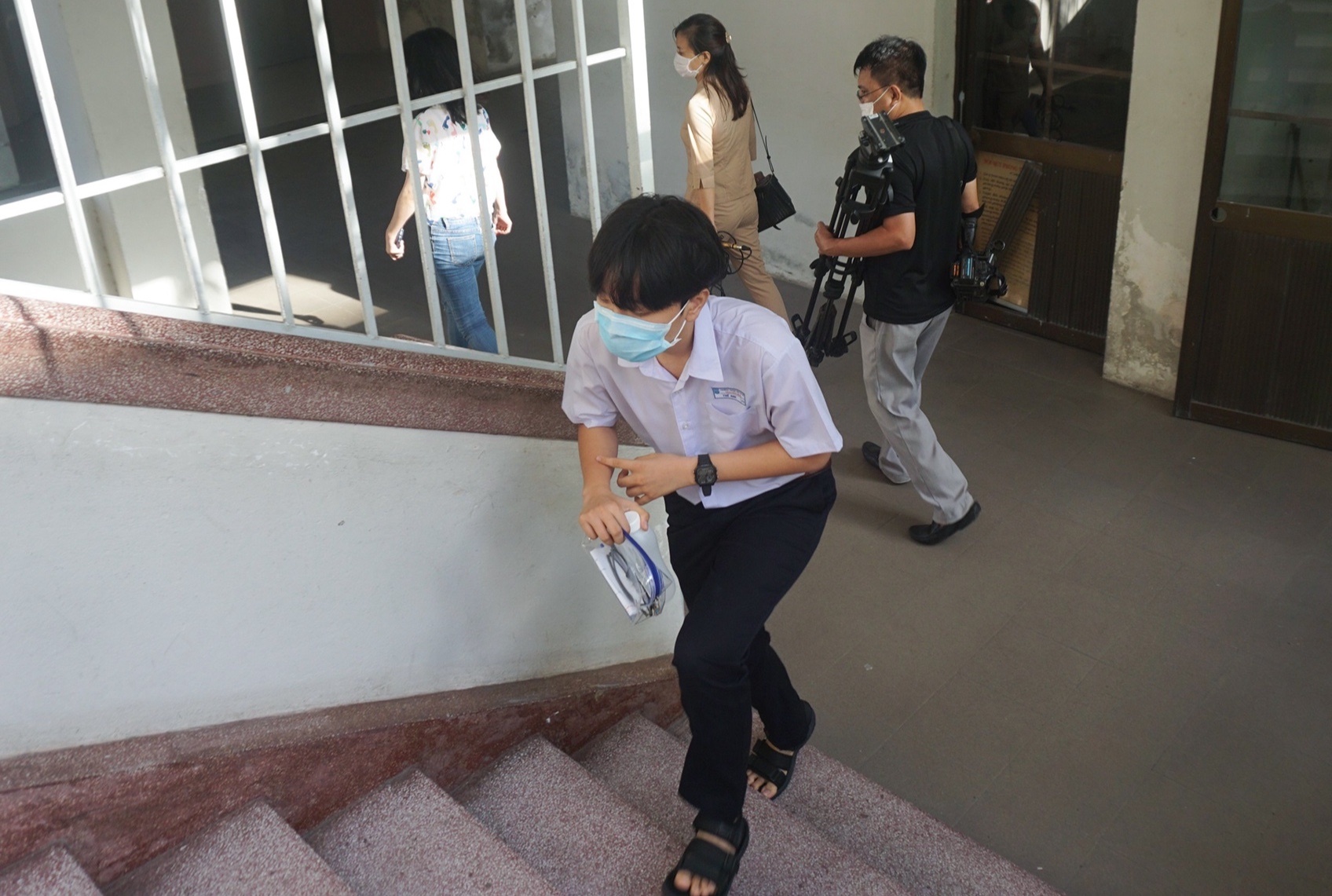 Hon 13.000 hoc sinh o Da Nang thi vao lop 10 anh 8