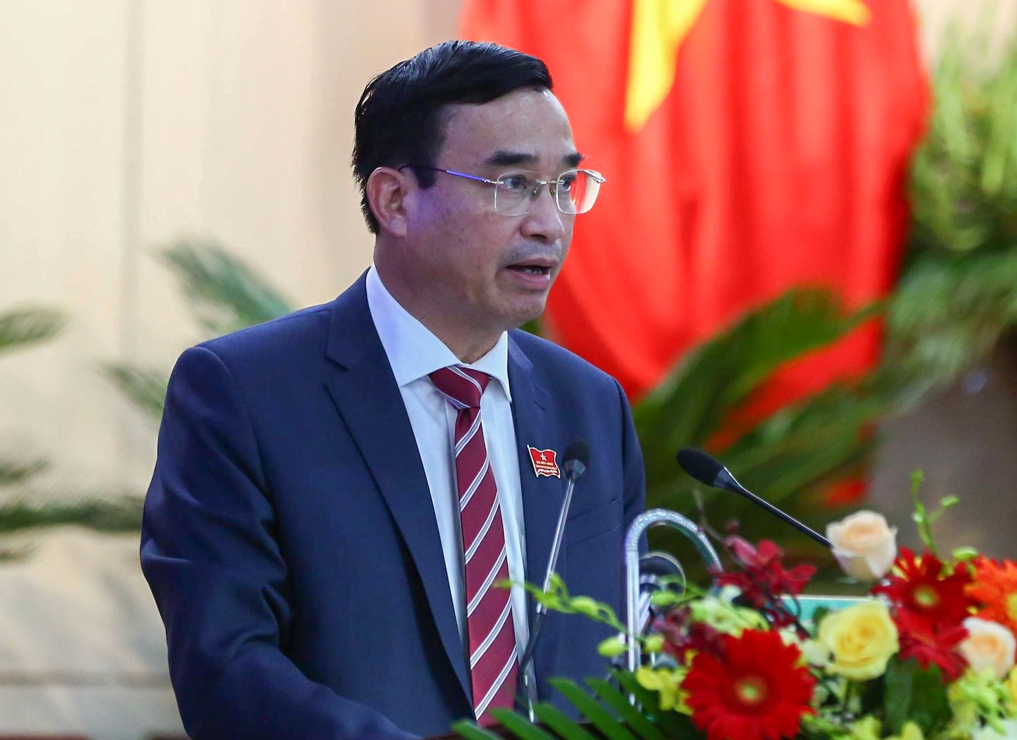 Ong Le Trung Chinh tai dac cu Chu tich UBND Da Nang anh 1