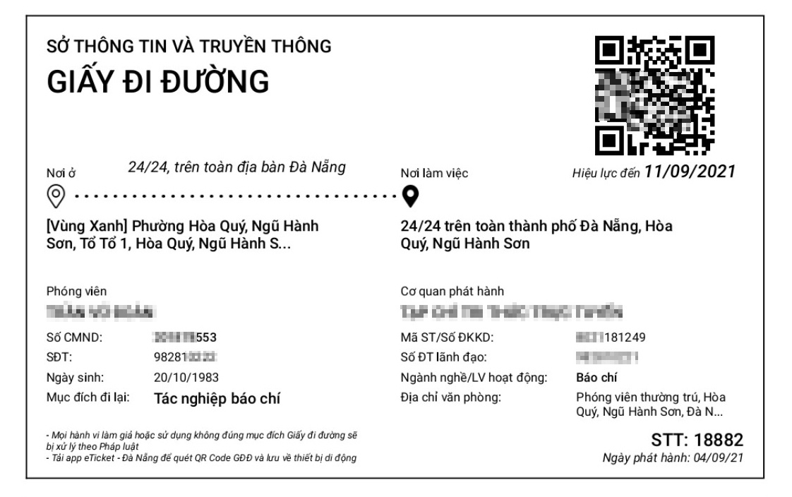 Da Nang cap hon 92.000 giay di duong cho dan anh 1