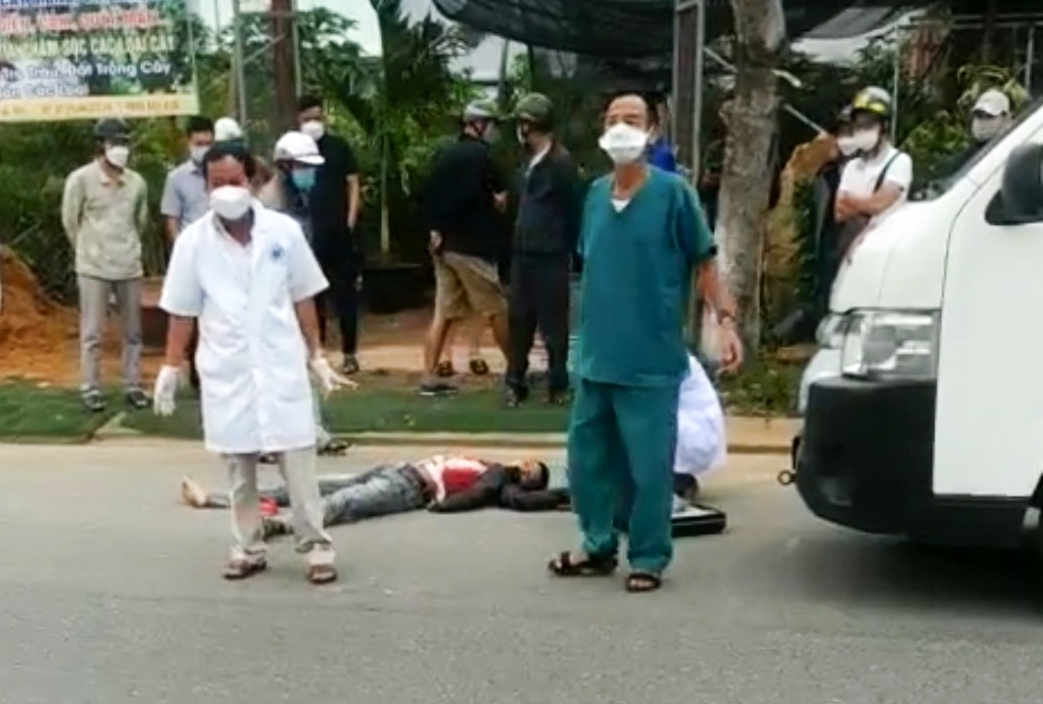 Thieu nien o Da Nang bi dam chet anh 1