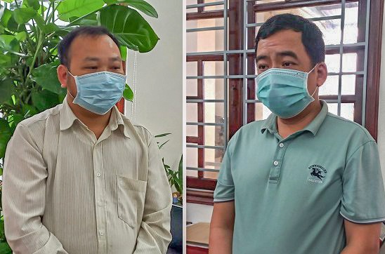 Hai tai xe cho 6 nguoi Trung Quoc nhap canh trai phep hinh anh