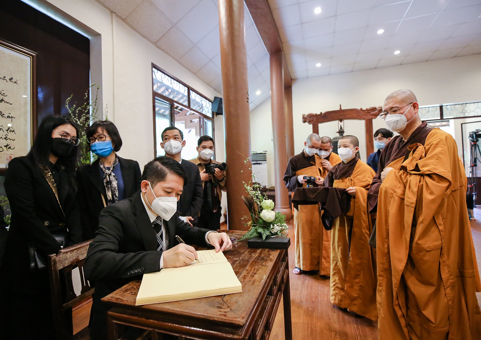 Thien su Thich Nhat Hanh vien tich anh 5