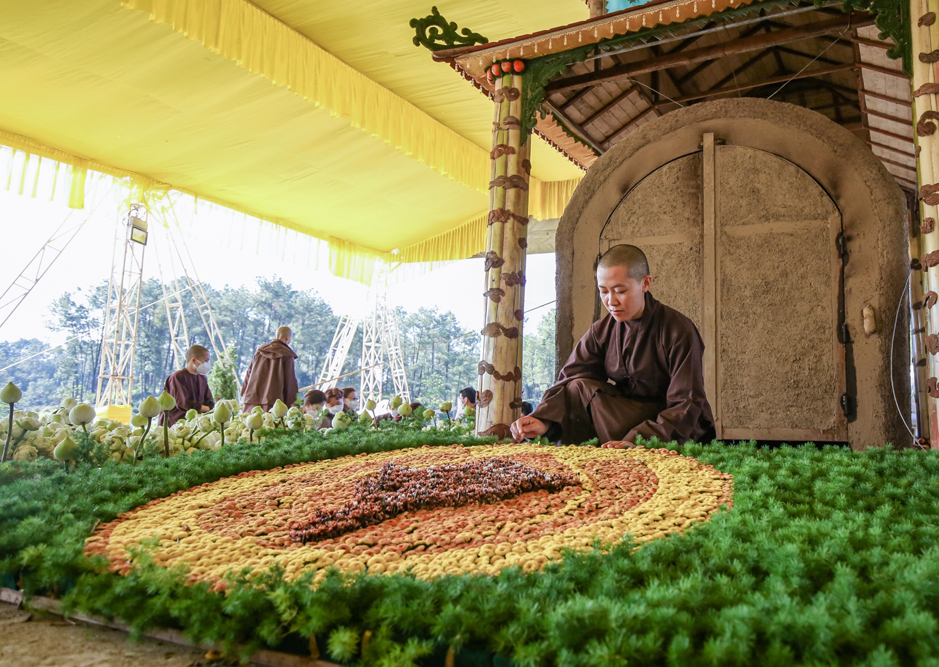 Thien su Thich Nhat hanh vien tich anh 4