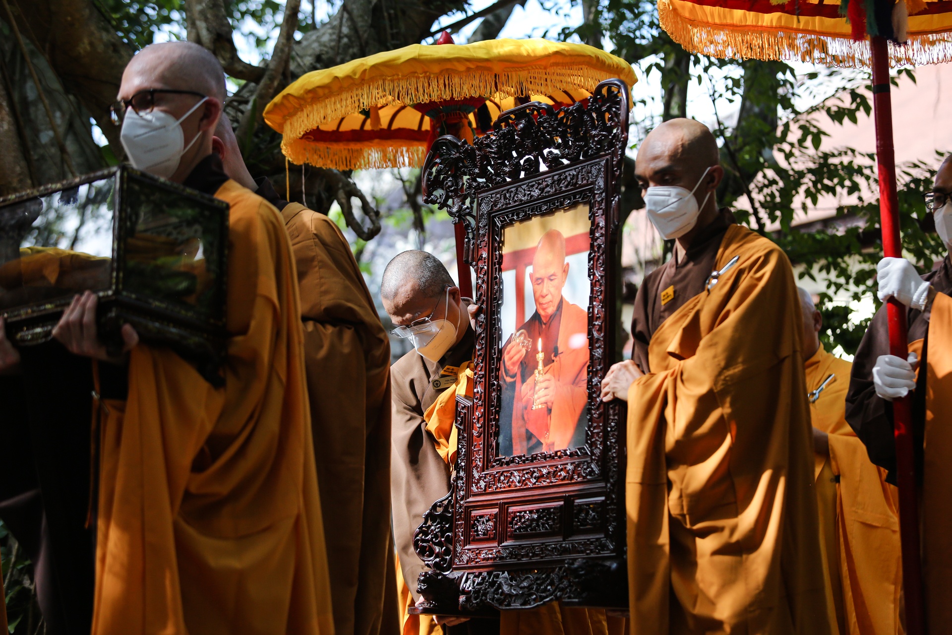 Thien su Thich Nhat Hanh vien tich anh 8