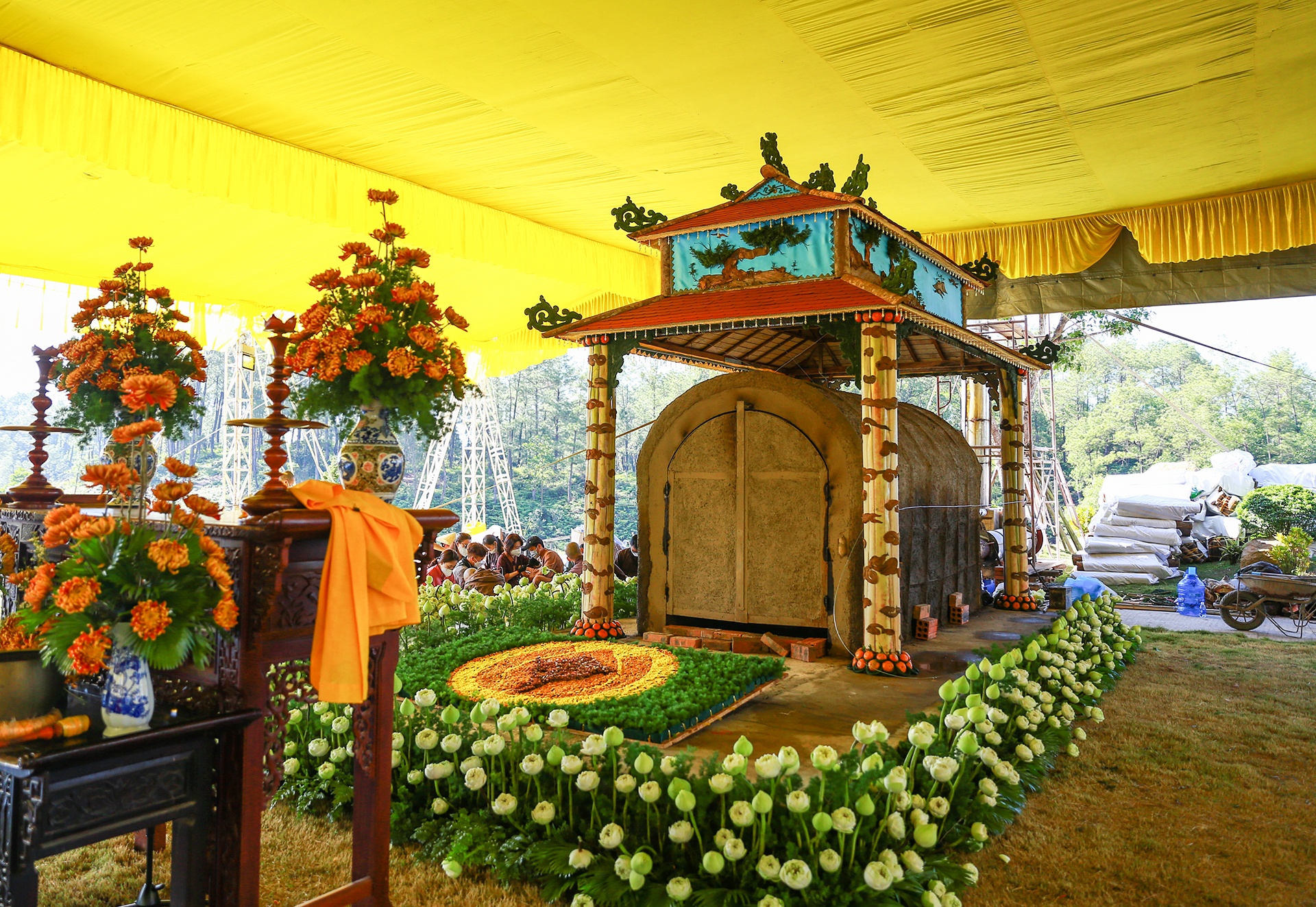 Thien su Thich Nhat hanh vien tich anh 3