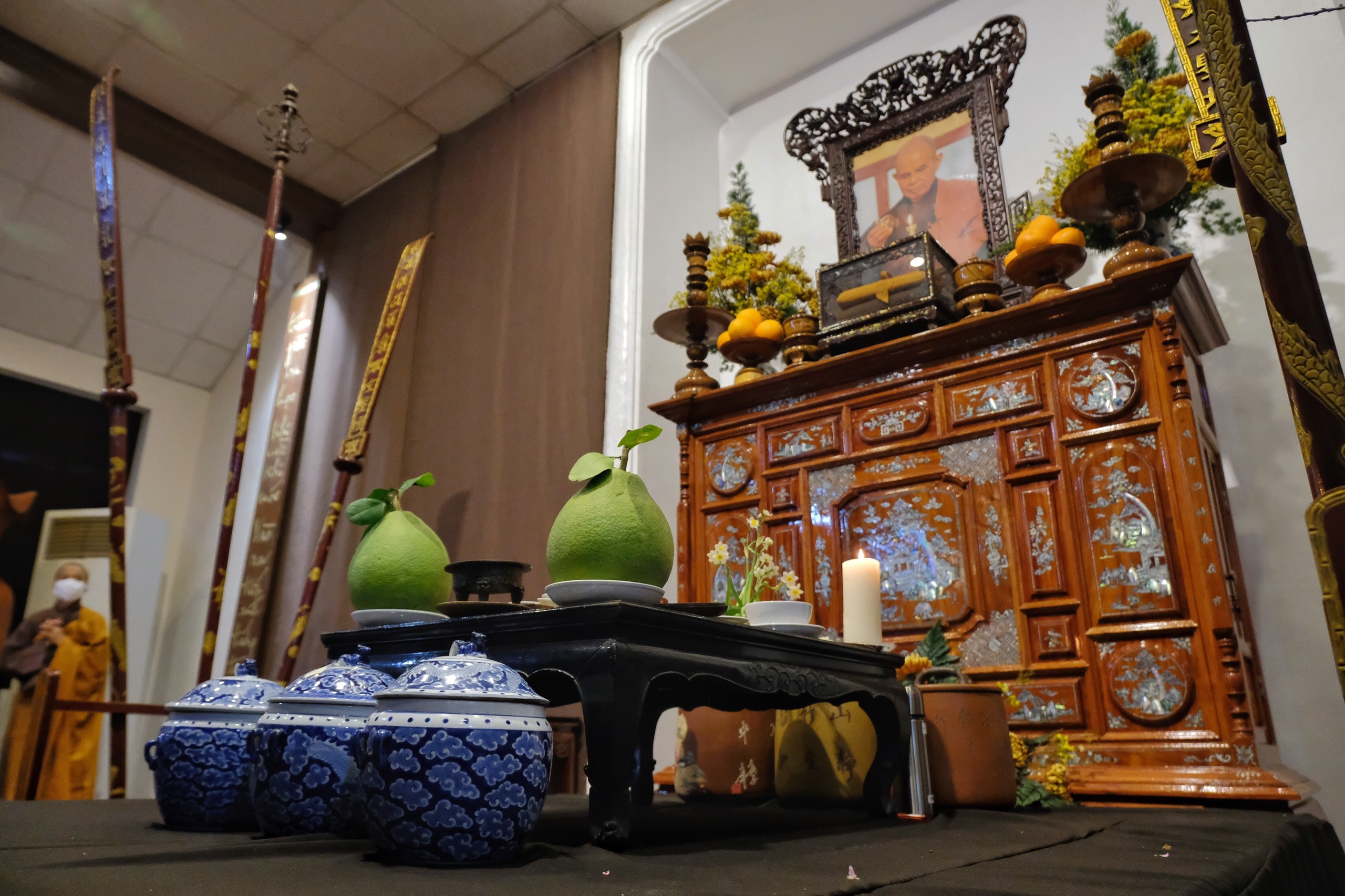 le tam tang thien su Thich Nhat Hanh anh 3