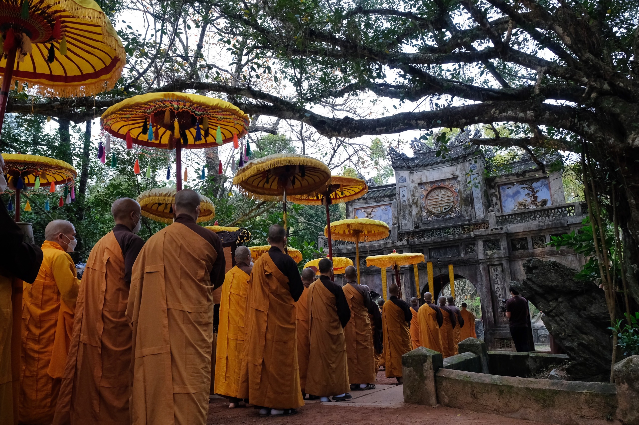 le tam tang thien su Thich Nhat Hanh anh 5